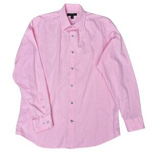 Banana Republic Pink Dress Shirt Size Large